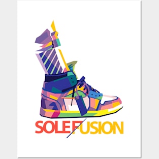 Agile Sneaker WPAP Posters and Art